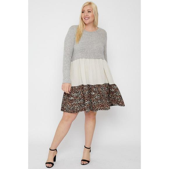 Rachell`s Boutique Dresses & Skirts - Tiered Color Block Dress
